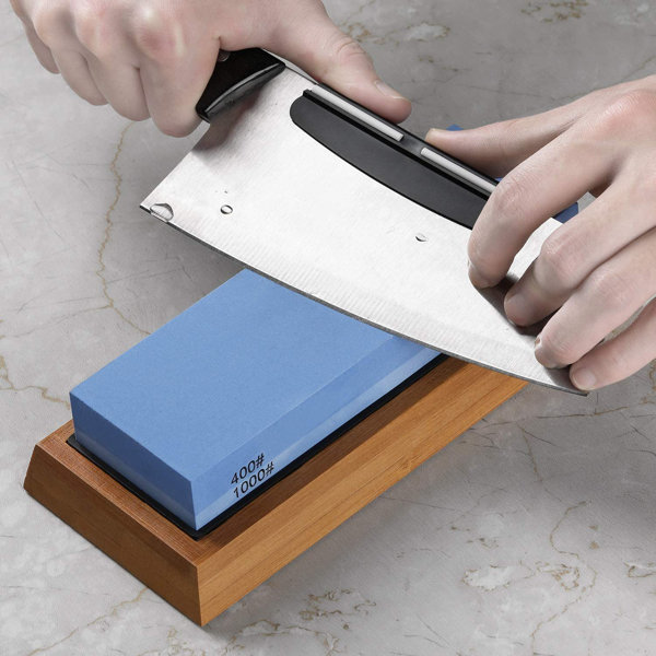 Razorri Knife Sharpening Stone Kit, DoubleSided 400/1000 and 3000/8000